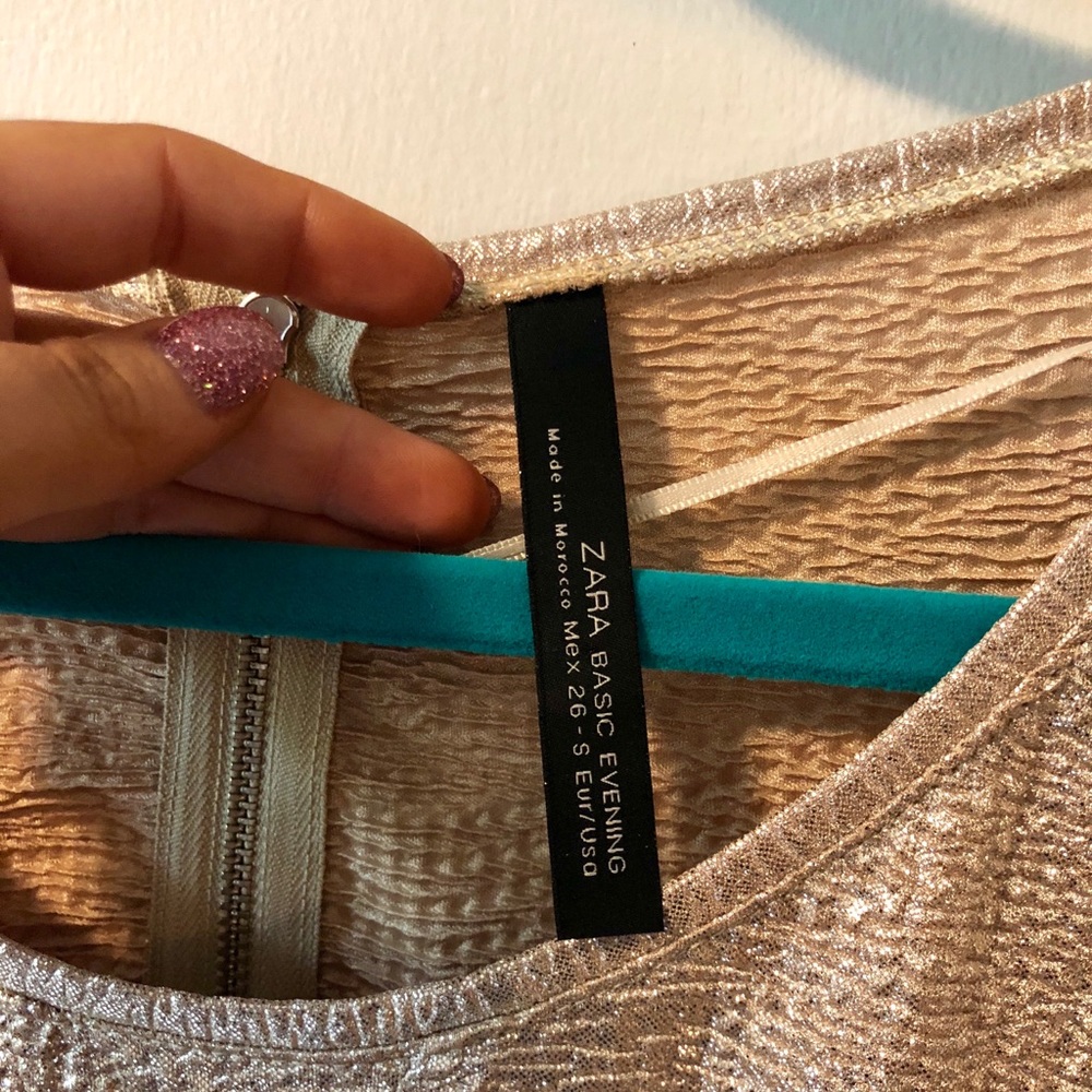 Metallic Zara tunic - Picture 4 of 5